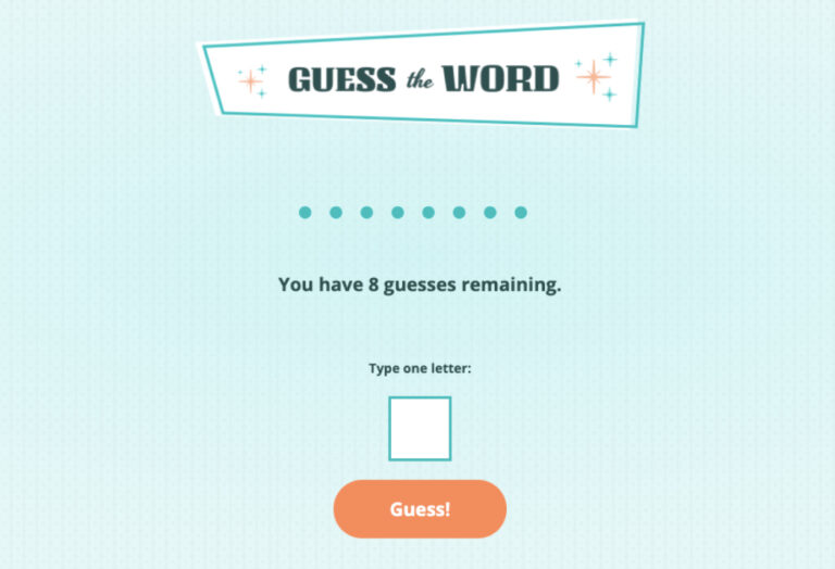 Guess The Word