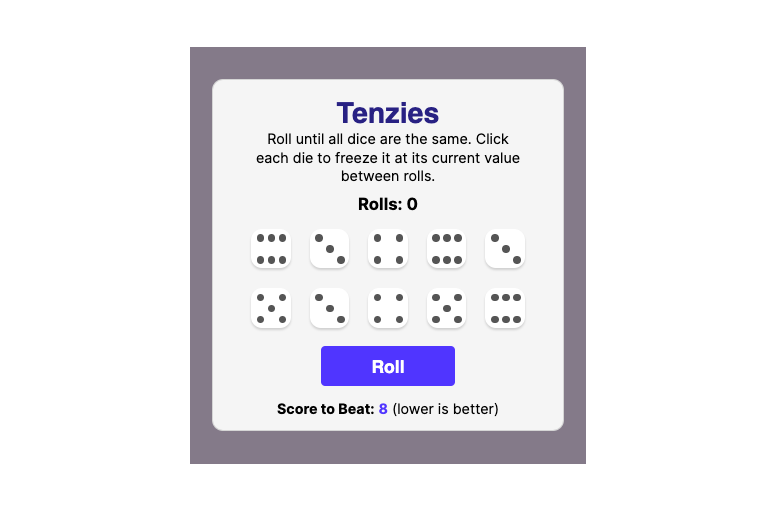 Tenzies